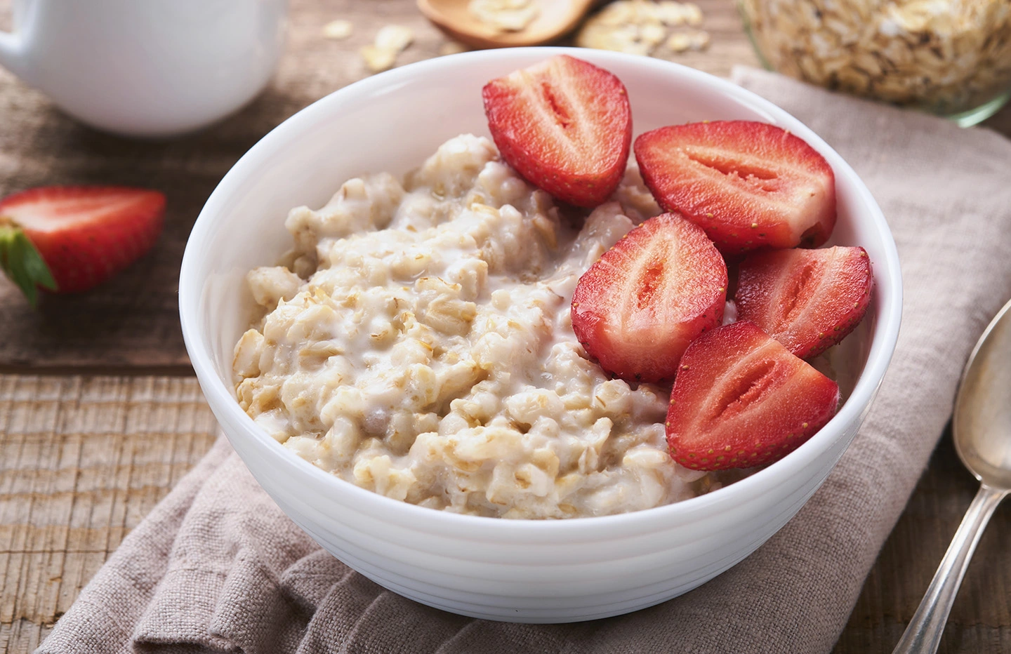 Nutrición maratón avena
