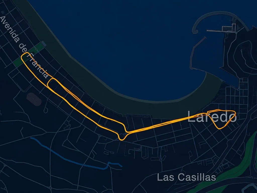 Recorrido 10K Laredo