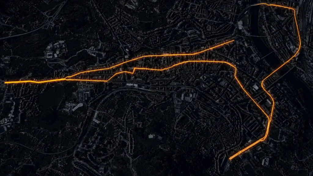 Recorrido 10K San Martiño de Ourense