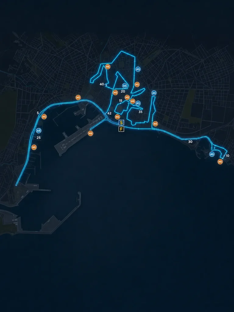 Recorrido Maratón de Palma de Mallorca