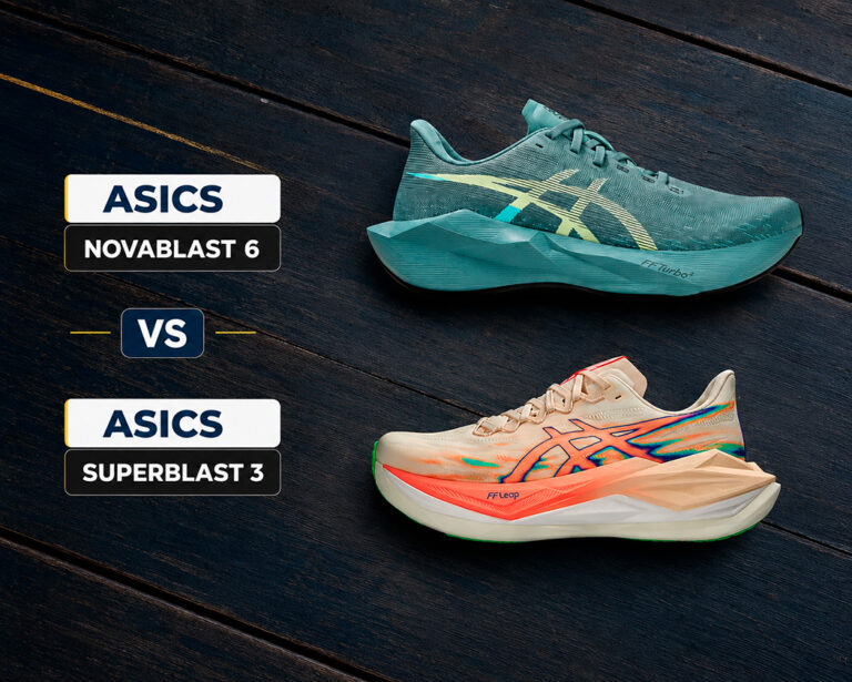 ASICS Novablast 6 vs Superblast 3