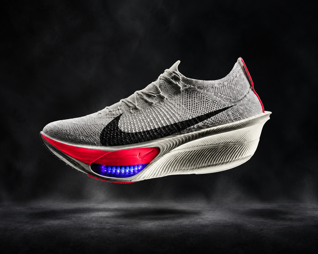Nike Alphafly 4 blancas con placa de carbono Flyplate, espuma ZoomX y unidades Air Zoom